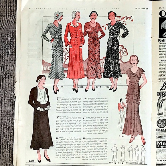 Vintage 1931 magazines: Needlecraft - The Magazine of Home Arts - Picture 6 of 10